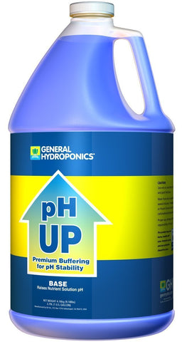 General Hydroponics PH Up Liquid Fertilizer - 1 Gallon