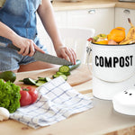 Farmhouse Kitchen Compost Bin - 1.3 Gallon