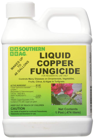Southern Ag Liquid Copper Fungicide - 16 Ounce