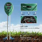 3-in-1 Plant Moisture Meter Light and PH Tester