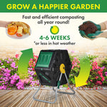 Miracle-Gro Small Composter - Single Chamber - 18.5 Gallons